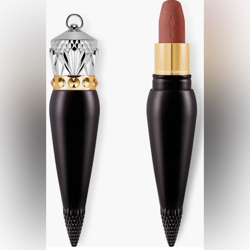 Christian Louboutin Full Sized Rouge Lipstick- velvet matte Beige Very Gil 015M